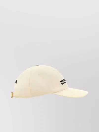 Valentino Garavani Cotton Baseball Cap In Neutral