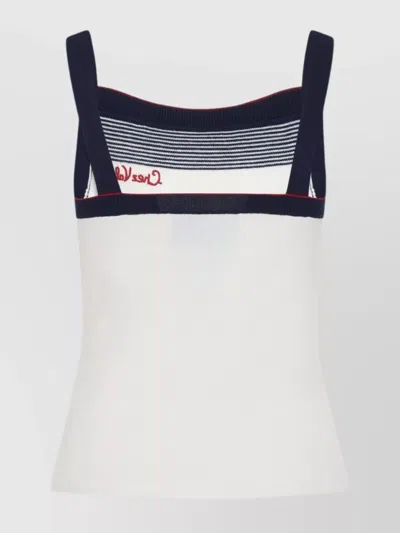 Valentino Wool Tops. In White