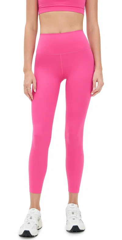 Splits59 Sprint Rigor High Waist Ankle Leggings In Pink