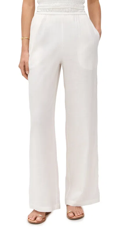 Solid & Striped The Milly Pant In Optic White
