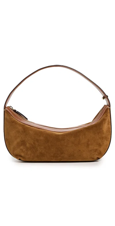 Staud Suede Zip-top Satchel