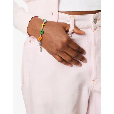 Marc Jacobs Color Balloon Logo Chain Bracelet