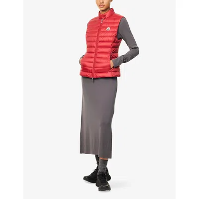 Moncler Igens Down Gilet In Red
