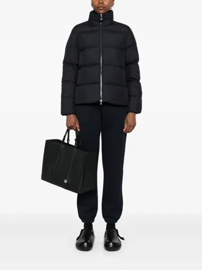 Moncler Mauzun Tech Down Jacket In Black