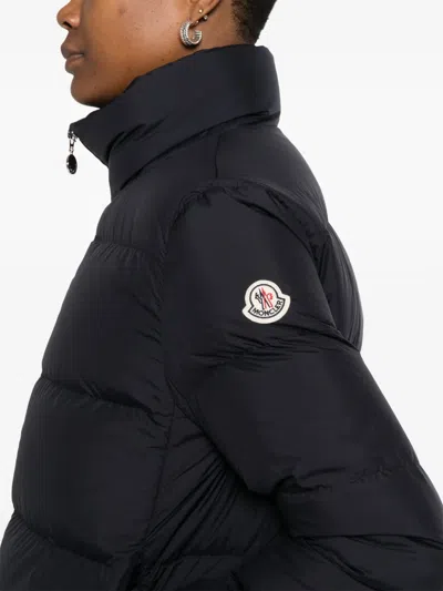 Moncler Mauzun Tech Down Jacket In Black
