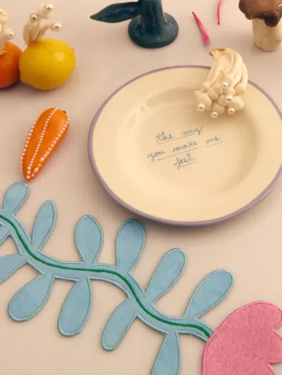 Laetitia Rouget Way You Make Me Feel Plate (20cm)