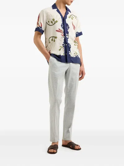 Orlebar Brown Griffon Tailored Trousers In Blue