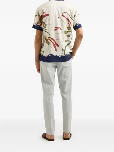 Orlebar Brown Griffon Tailored Trousers In Blue