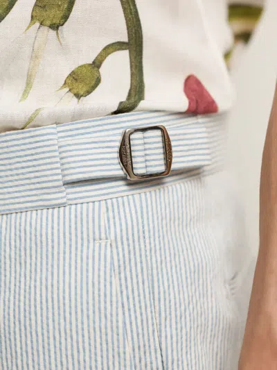 Orlebar Brown Griffon Tailored Trousers In Blue