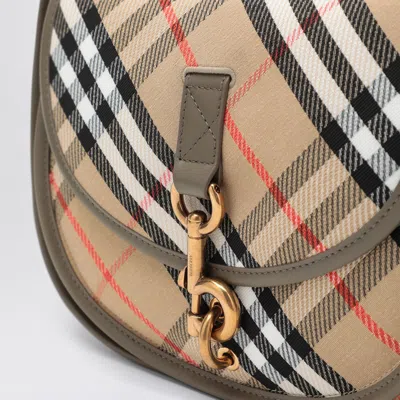 Burberry Beige B Clip Small Messenger Bag