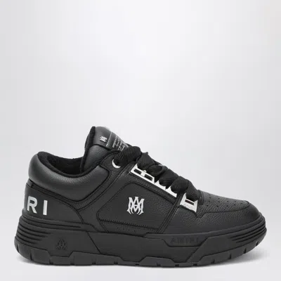 Amiri Black Sneakers With Logo Patch On The Side And Logo Lettering On The Rear In Leather Man In Black