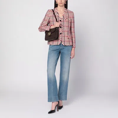 Valentino Garavani 9to5 Brown Leather Bag Women