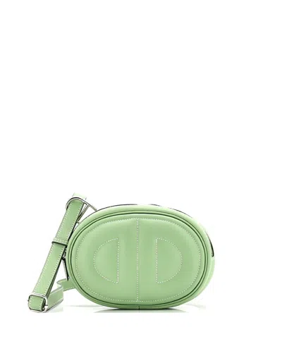 Pre-owned Pre-owned Hermes  Hermes In-the-loop Belt Bag Verso Swift In Green