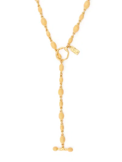 Tom Ford Moon Station Necklace In Gold