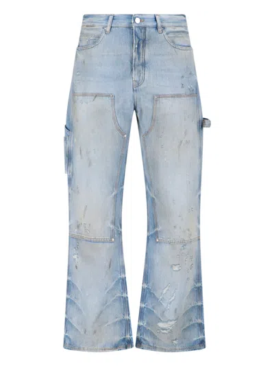 Amiri Carpenter Straight-leg Jeans In Prfctindig