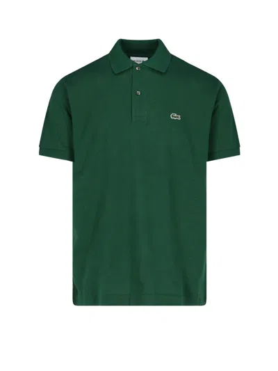 Lacoste Regular-fit Cotton Pima Polo Shir In Green