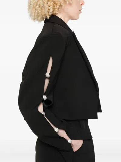 晶饰短款西装夹克