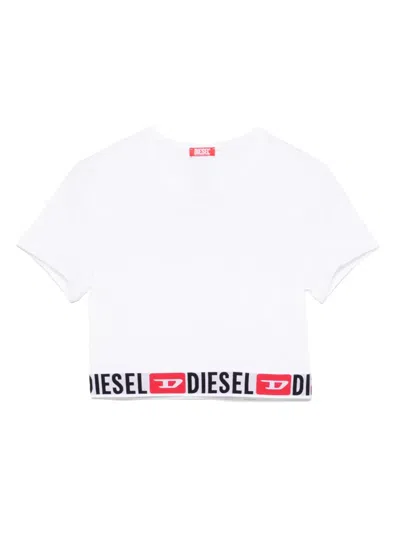 Diesel T-shirt Irma-d-core White In White