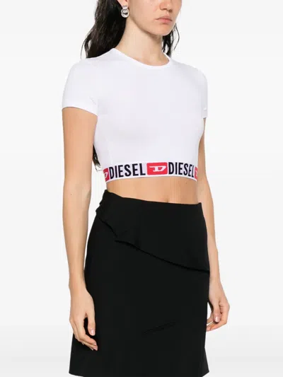 Diesel T-shirt Irma-d-core White In White