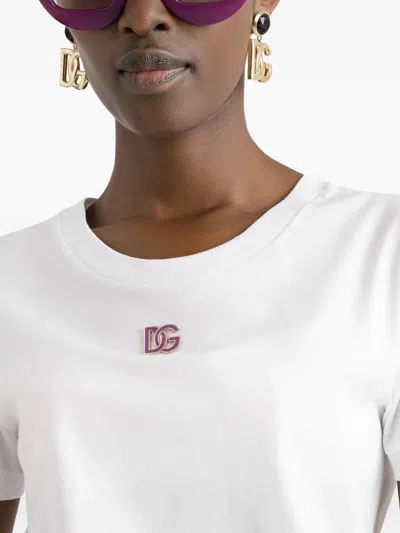 Dolce & Gabbana Cotton T-shirt In White