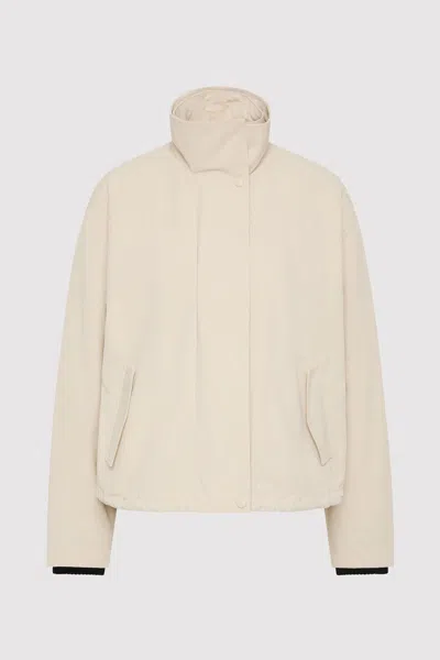 St Agni Flight Long Sleeve Jacket In Putty