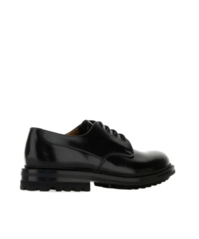 Church's Mc Neil Lw Chunky Sole Lace-up Shoes In Black