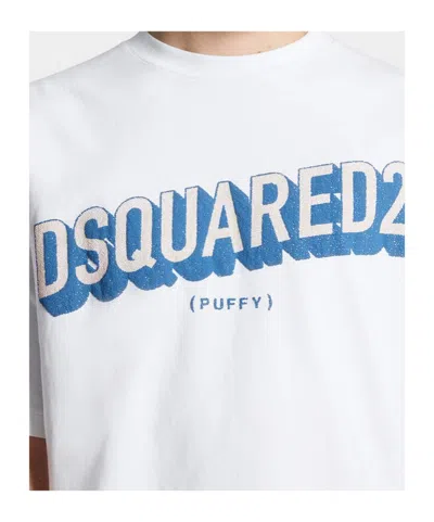 Dsquared2 Logo-print Oversized T-shirt In White