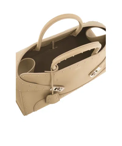 Ferragamo Hug Handbag With Studs (m)