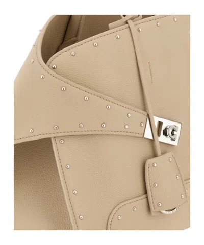 Ferragamo Hug Handbag With Studs (m)