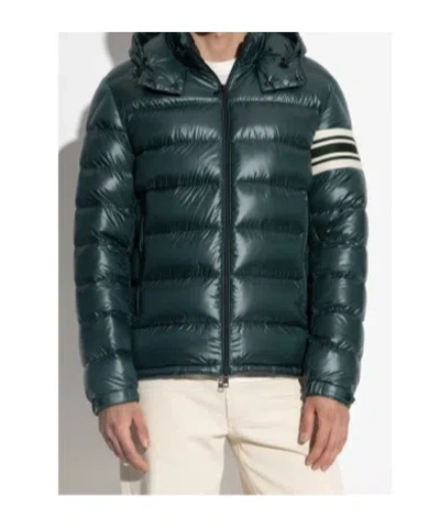 Moncler Green Archivio Landre Down Jacket In Green