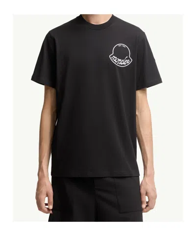 Moncler Archive Line Logo T Shirt In Multi