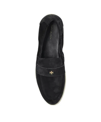 Tory Burch Suede Slip-on Loafers