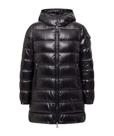 Moncler Suyen Leger Nylon Down Jacket In Black