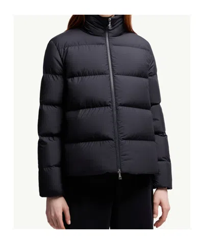Moncler Mauzun Tech Down Jacket In Black