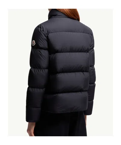 Moncler Mauzun Tech Down Jacket In Black