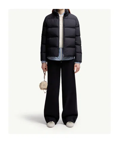 Moncler Mauzun Tech Down Jacket In Black