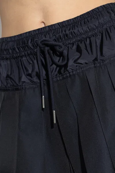 Moncler Elastic Waistband Pleated Skirt