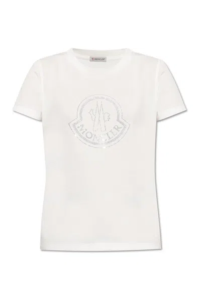 Moncler Crew Neck T-shirt In White