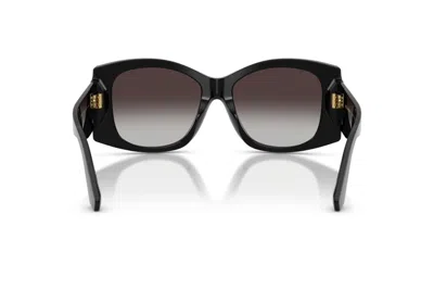 Dolce & Gabbana Womens Black Dg4501 Butterfly-frame Acetate Sunglasses