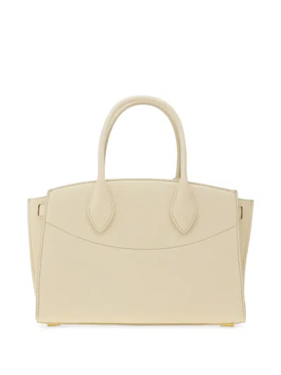 Ferragamo Studio Medium Soft Leather Bag In Brown