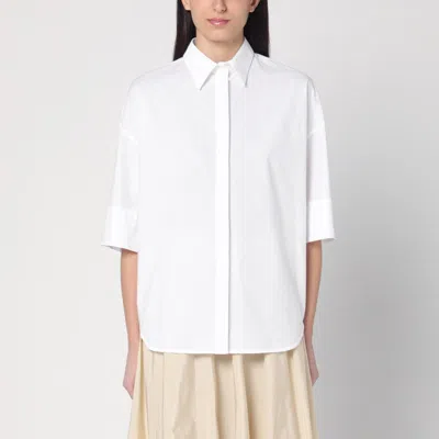 P.a.r.o.s.h White Cotton Shirt