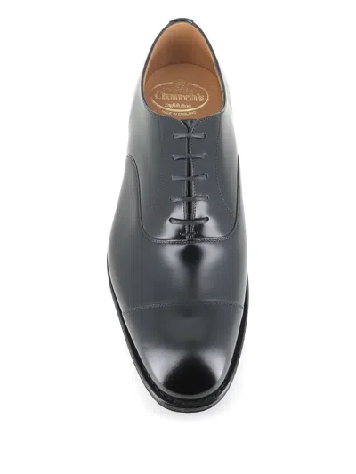 Church's Polished Leather Lace-up Shoes In Black