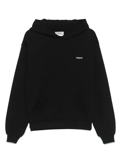 Coperni Horn Hoodie In Black