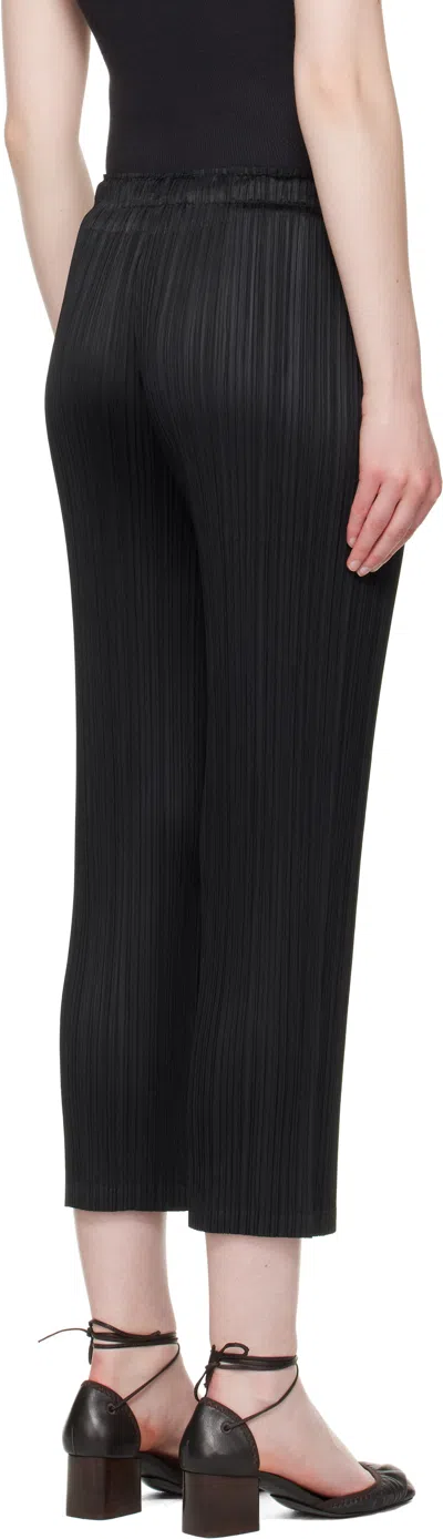 Issey Miyake Black Monthly Colors May Trousers