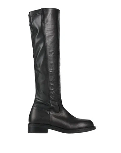 Barracuda's Collection Woman Boot Black Size 6 Textile Fibers