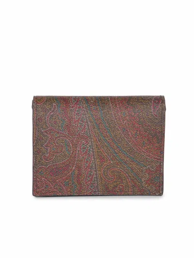 Etro Wallet In Paisley