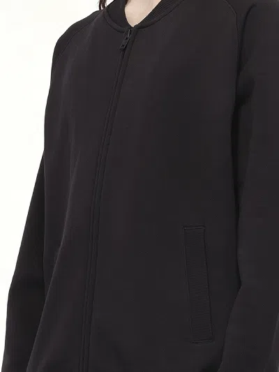 Y-3 Adidas Logo Cotton Sweatshirt In Black