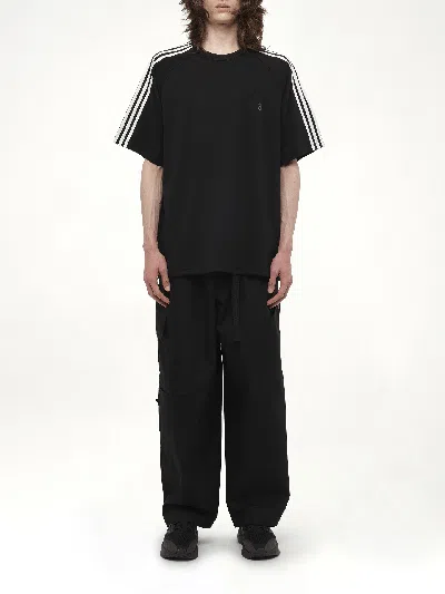 Y-3 3 Sleeves T-shirt In Black