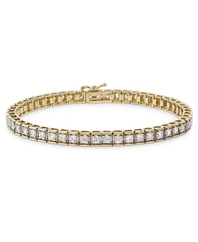 Macy's Diamond Bracelet (5-7/8 Ct. T.w.) In 10k Gold Or 10k White Gold, 8-1/2"