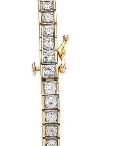 Macy's Diamond Bracelet (5-7/8 Ct. T.w.) In 10k Gold Or 10k White Gold, 8-1/2"